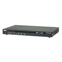 ATEN 8-Port Serieller Konsolen Server mit Dual-Strom/LAN - RJ-45/Mini-USB - 329,8 x 437,2 x 44 mm - 5,26 kg - AC - 100 - 240 V - 50 / 60 Hz