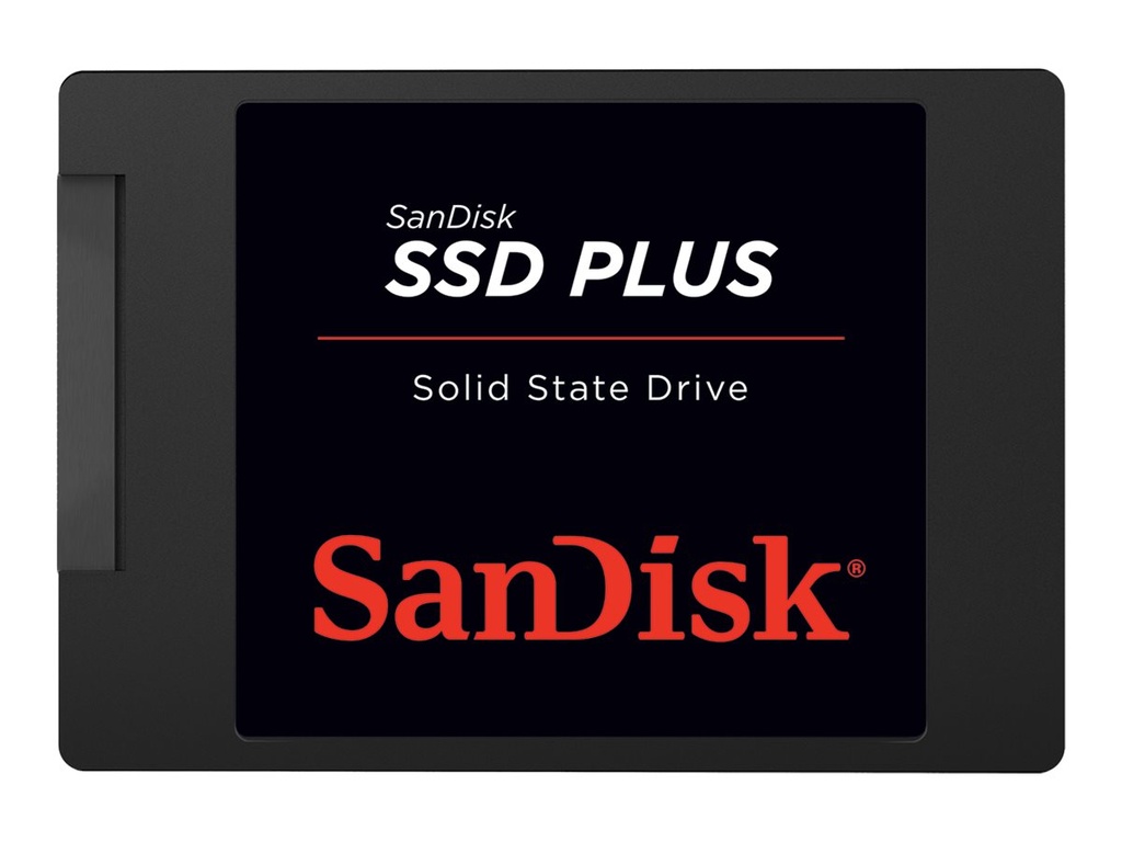 SanDisk SSD PLUS - SSD - 480 GB - intern - 2.5" (6.4 cm)