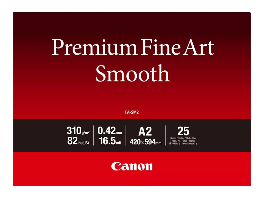 Canon Premium Fine Art FA-SM2 - Seidig - 16,5 mil - A2 (420 x 594 mm)