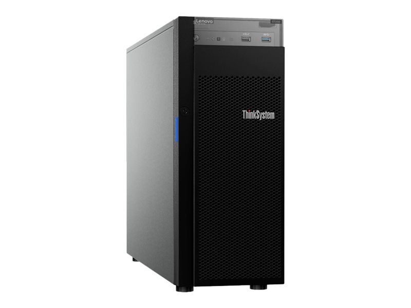 Lenovo ThinkSystem ST250 7Y45 - Server - Tower - 4U - 1-Weg - 1 x Xeon E-2176G / 3.7 GHz - RAM 16 GB - SAS - Hot-Swap 8.9 cm (3.5")