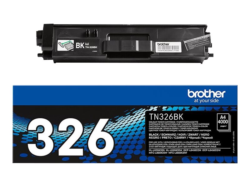 Brother TN326BK - Schwarz - original - Tonerpatrone
