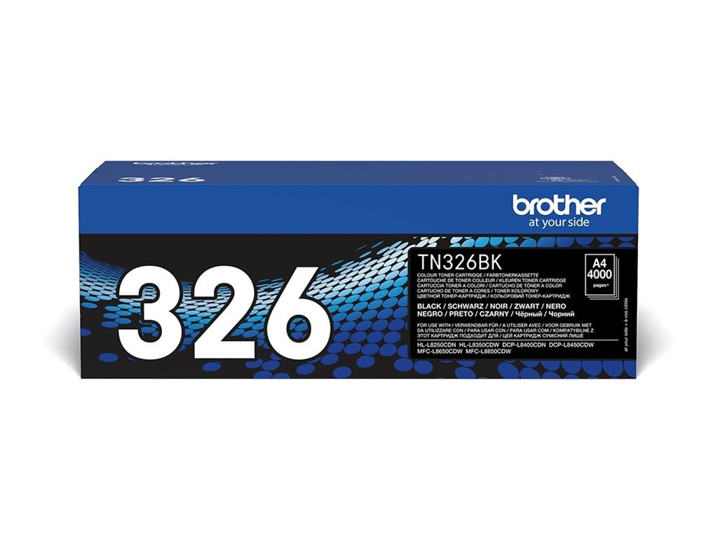 Brother TN326BK - Schwarz - original - Tonerpatrone