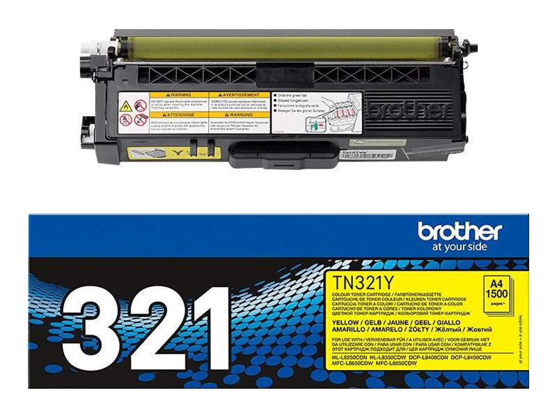 Brother TN321Y - Gelb - original - Tonerpatrone