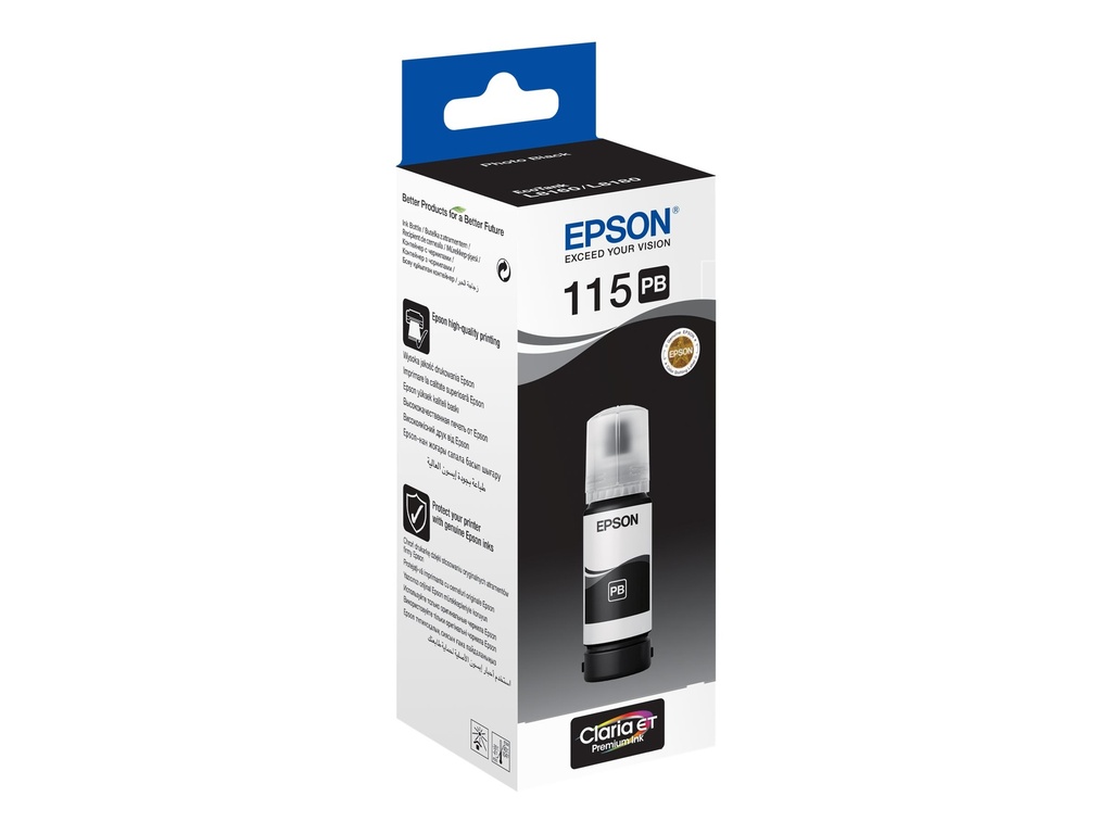 Epson EcoTank 115 - 70 ml - Photo schwarz - original