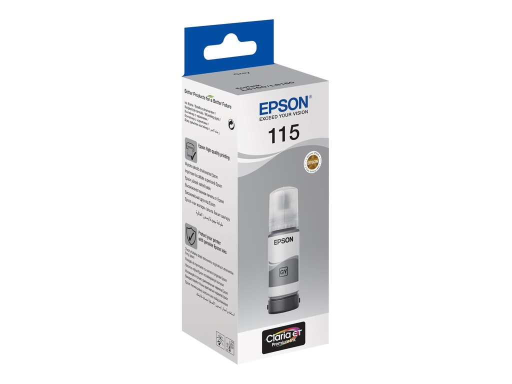 Epson EcoTank 115 - 70 ml - Grau - original - Nachfülltinte