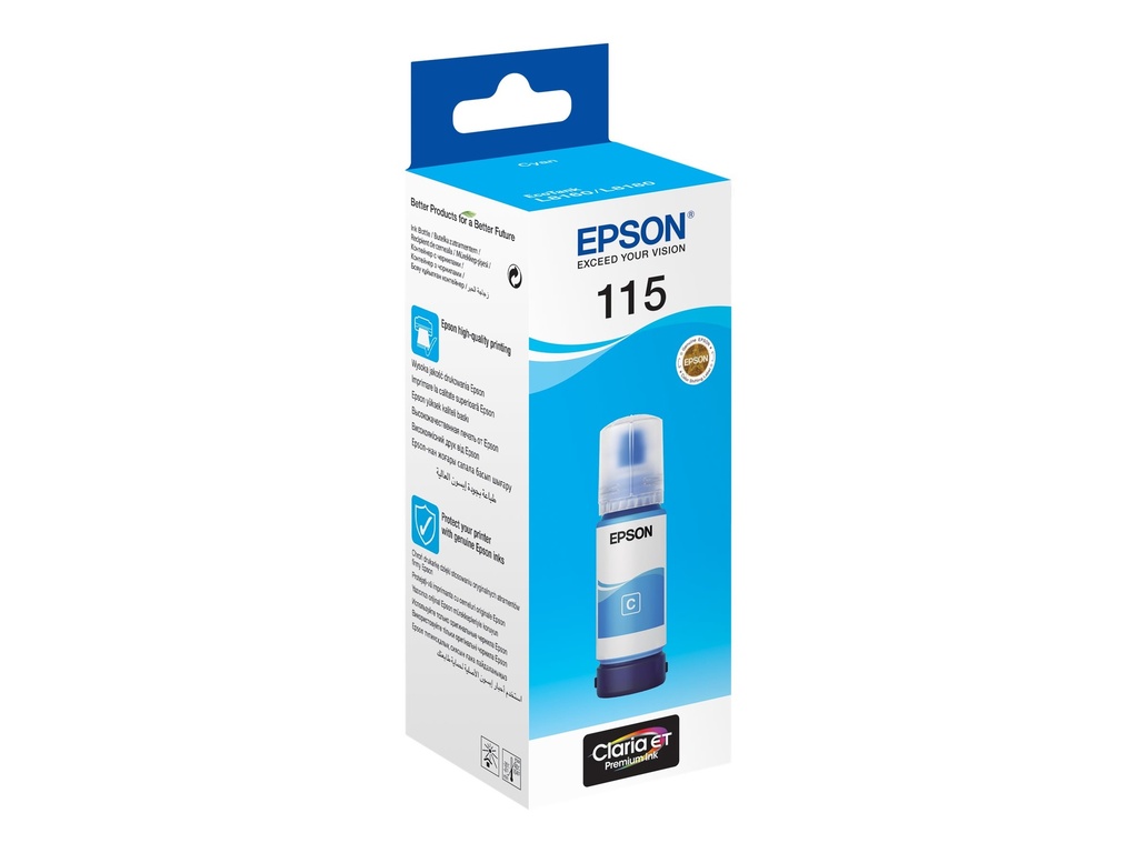 Epson EcoTank 115 - 70 ml - Cyan - original - Nachfülltinte