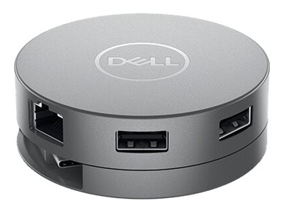 Dell Mobile Adapter DA310 - - USB-C - VGA, HDMI, DP, USB-C