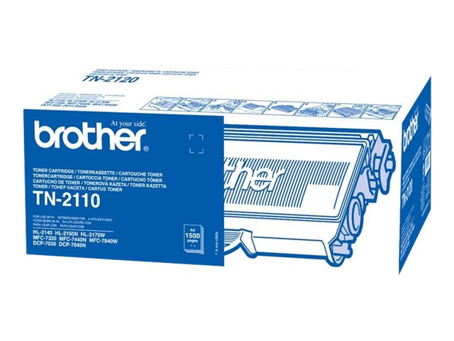 Brother TN2110 - Schwarz - original - Tonerpatrone