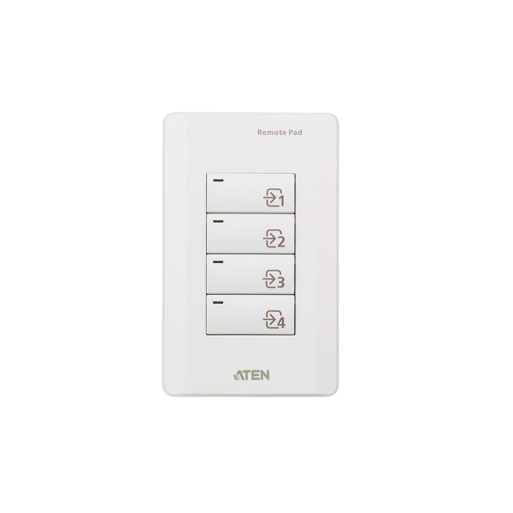 ATEN VPK104 - Fernbedienung - Weiß - Kunststoff - 119,2 mm - 74,2 mm - 9,2 mm