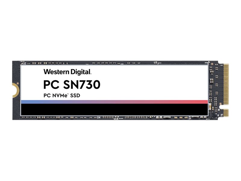WD PC SN730 NVMe SSD - SSD - 256 GB - intern - M.2 2280 - PCIe 3.0 x4 (NVMe)