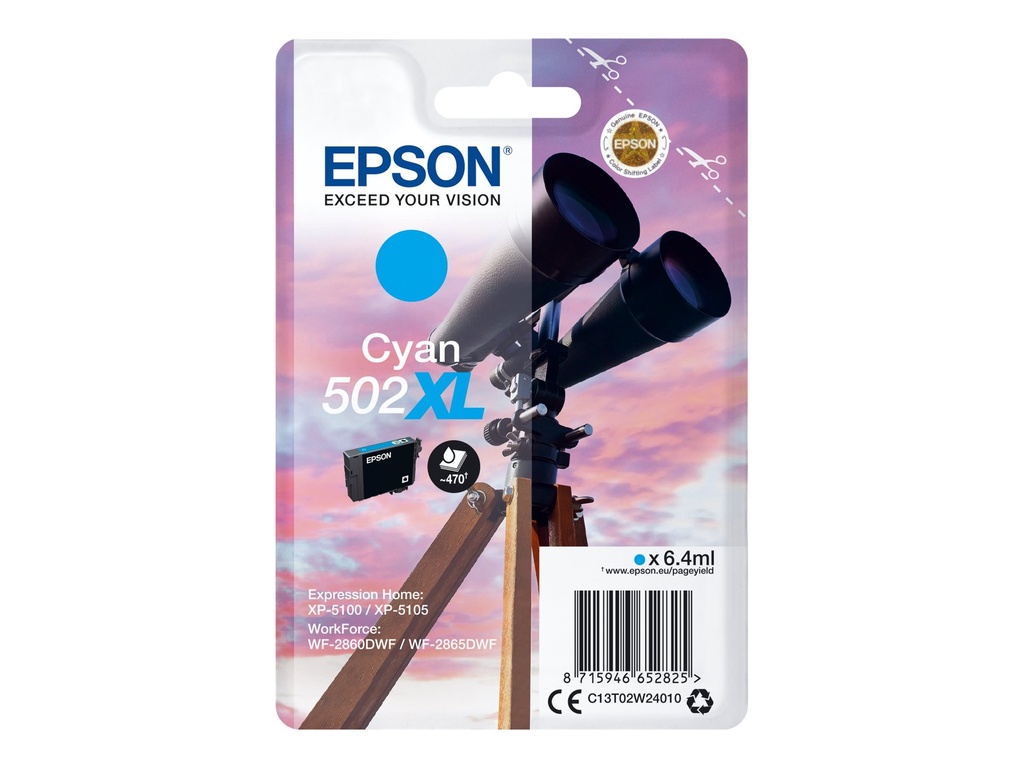 Epson 502XL - 6.4 ml - mit hoher Kapazität