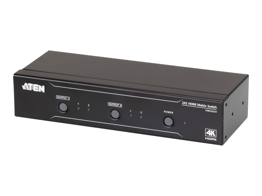 ATEN VanCryst VM0202H 2x2 4K HDMI Matrix - Video/Audio-Schalter