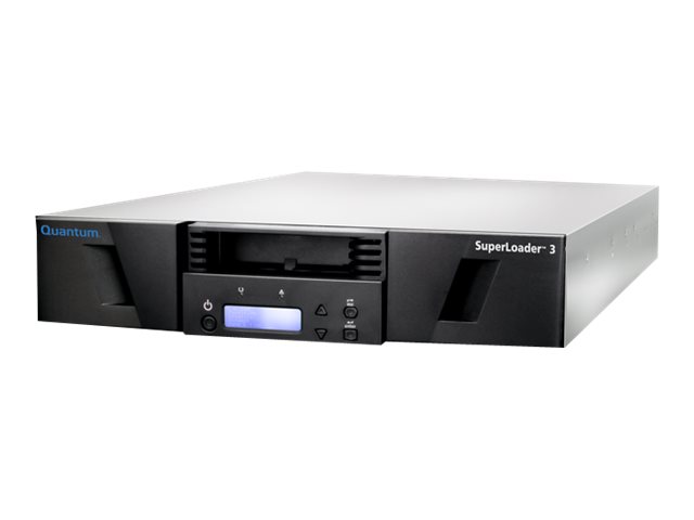 Quantum SuperLoader 3 with (Model C) drive(s) - Tape Autoloader - 96 TB / 240 TB - Steckplätze: 8 - LTO Ultrium (12 TB / 30 TB)