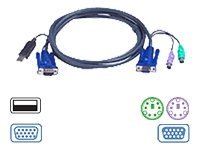 ATEN 2L-5506UP - Tastatur- / Video- / Maus- (KVM-)