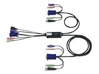 ATEN CS52A Hybrid - KVM-/Audio-/USB-Switch