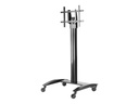 Peerless SmartMount Universal Flat Panel TV Cart SR560M - Wagen - für Flachbildschirm - Schwarz - Bildschirmgröße: 81.3-190.5 cm (32"-75")