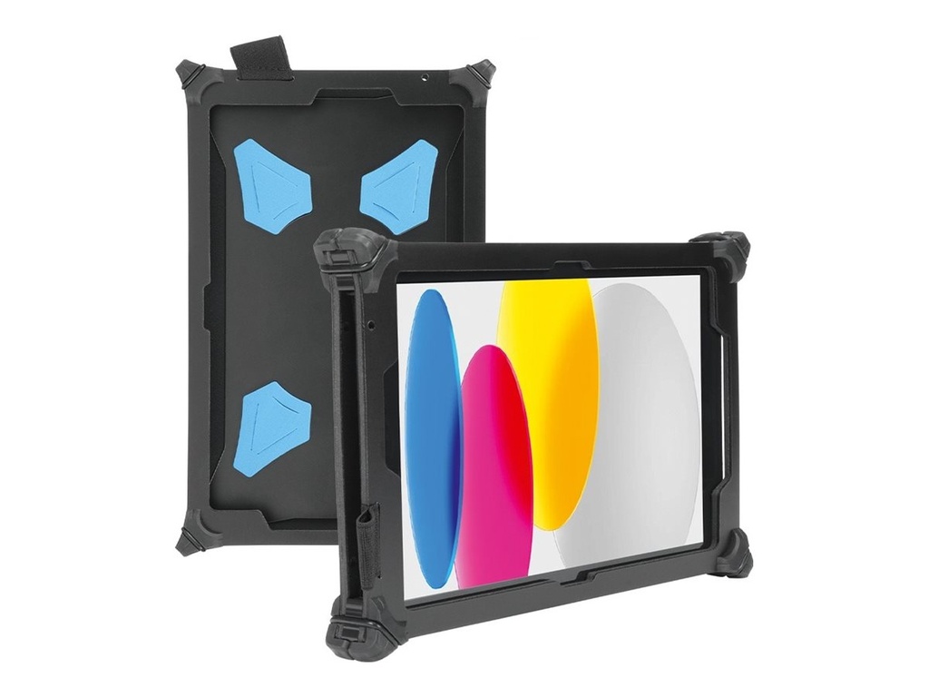 Mobilis RESIST Pack - Hintere Abdeckung für Tablet - widerstandsfähig - TFP 4.0 - Schwarz - für Apple 10.9-inch iPad (10. Generation)