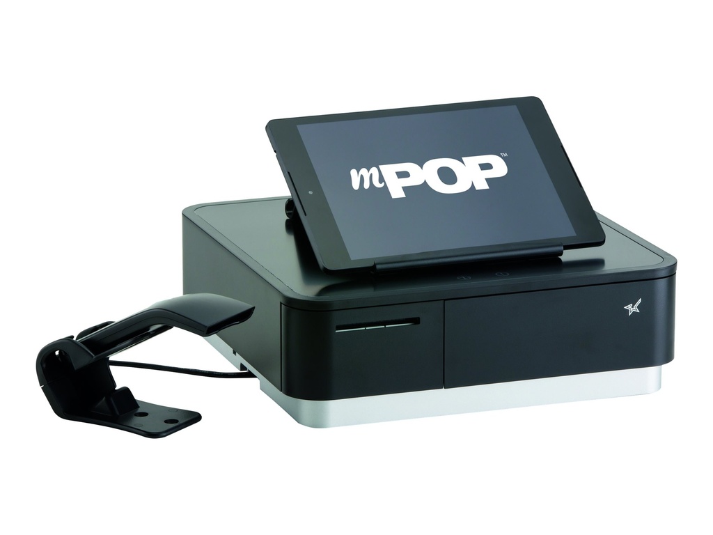 Star Micronics Star mPOP - Kassenlade-Bondrucker-Kombination - Thermodirekt - Rolle (5,8 cm)