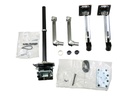 Ergotron LX Dual Stacking Arm Tall Pole Aluminium