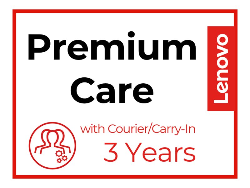 Lenovo Premium Care with Courier/Carry-in - Serviceerweiterung - Arbeitszeit und Ersatzteile (für tablets)