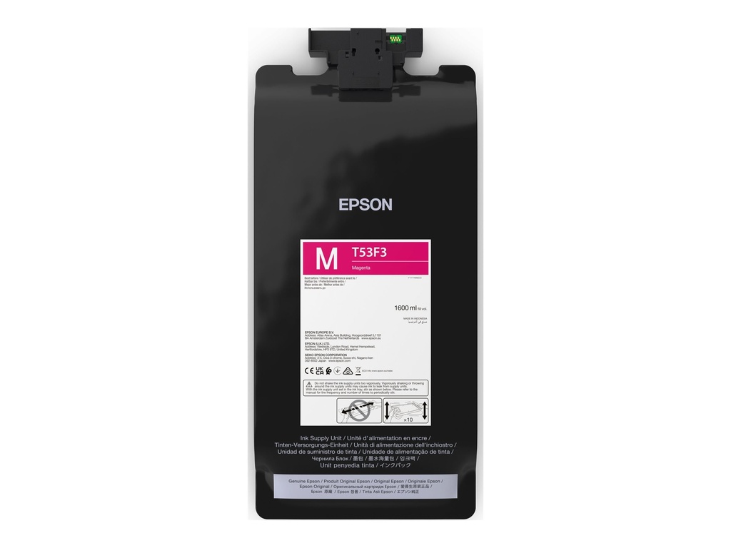 Epson T53F3 - 1.6 L - Magenta - original - Tintenbeutel