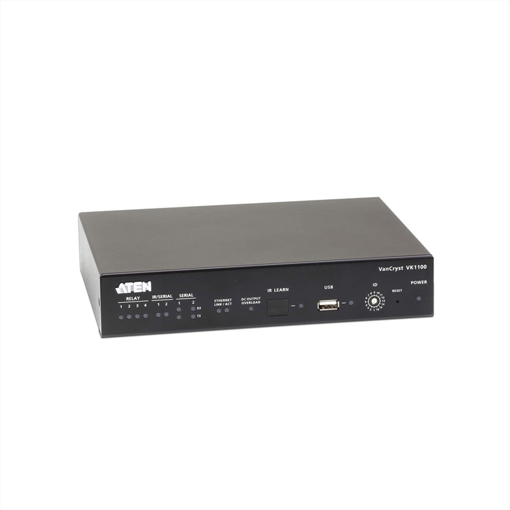 ATEN VanCryst Control System VK1100 Compact Control Box - Fernsteuerungsgerät - 100Mb LAN, RS-232, RS-422, RS-485