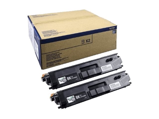 Brother TN900BK - 2er-Pack - Schwarz - original