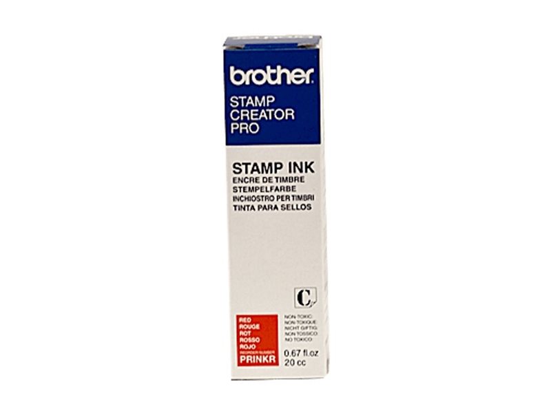 Brother 12er-Pack - 20 ml - Rot - original