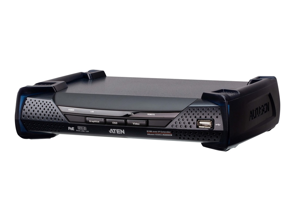 ATEN Altusen KE6922R 2K DVI-D Dual-Link KVM over