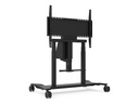 ViewSonic VB-STND-007 - Wagen - motorisiert - für Flachbildschirm - Kunststoff, Stahl, Aluminiumlegierung - Bildschirmgröße: 139.7-218.4 cm (55"-86")