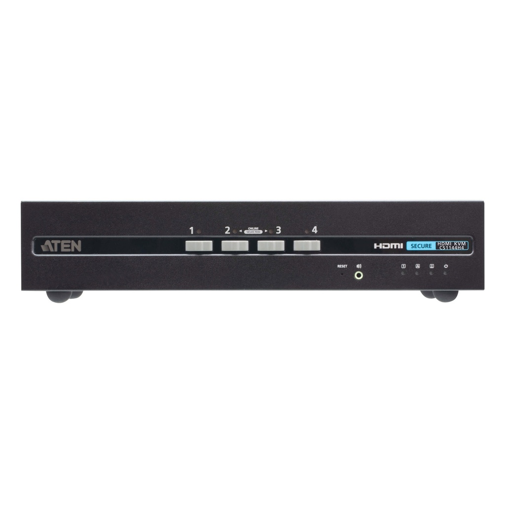 ATEN CS1144H4 USB HDMI Dual Display Secure KVM Switch - KVM-Umschalter - 4-Port