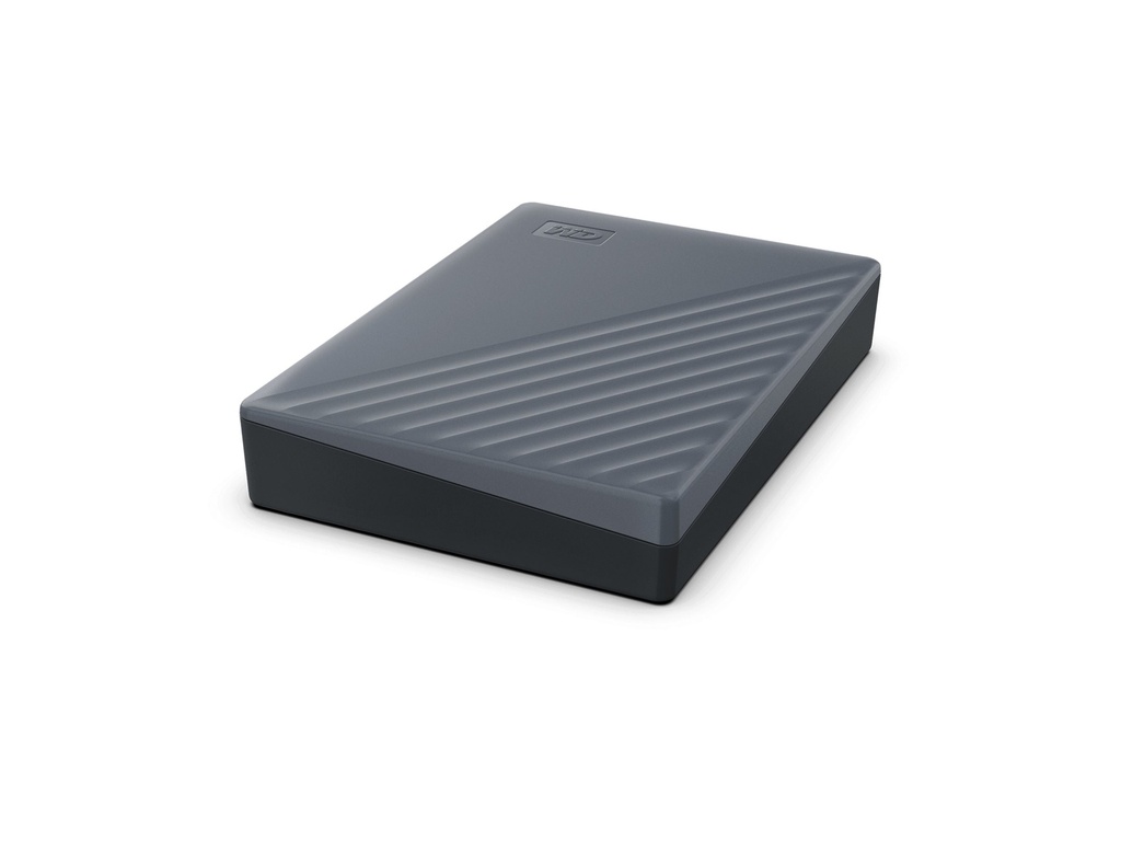 WD My Passport WDBRMD0050BGY-WESN - Festplatte - verschlüsselt - 5 TB - extern (tragbar)