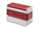 Brother 4090 - Stempel - vorgetränkt - Rot - Benutzerdefinierter Text - 40 x 90 mm (Packung mit 6)