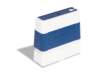 Brother 1060 - Stempel - vorgetränkt - Blau - Benutzerdefinierter Text - 10 x 60 mm (Packung mit 6)