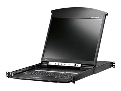 ATEN KL1508AiN - KVM-Konsole mit KVM-Switch - 8 Anschlüsse - PS/2, USB - 48.3 cm (19")