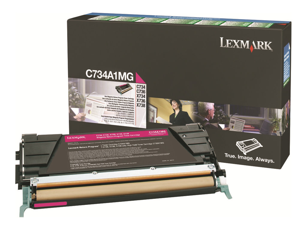 Lexmark Magenta - original - Tonerpatrone LCCP