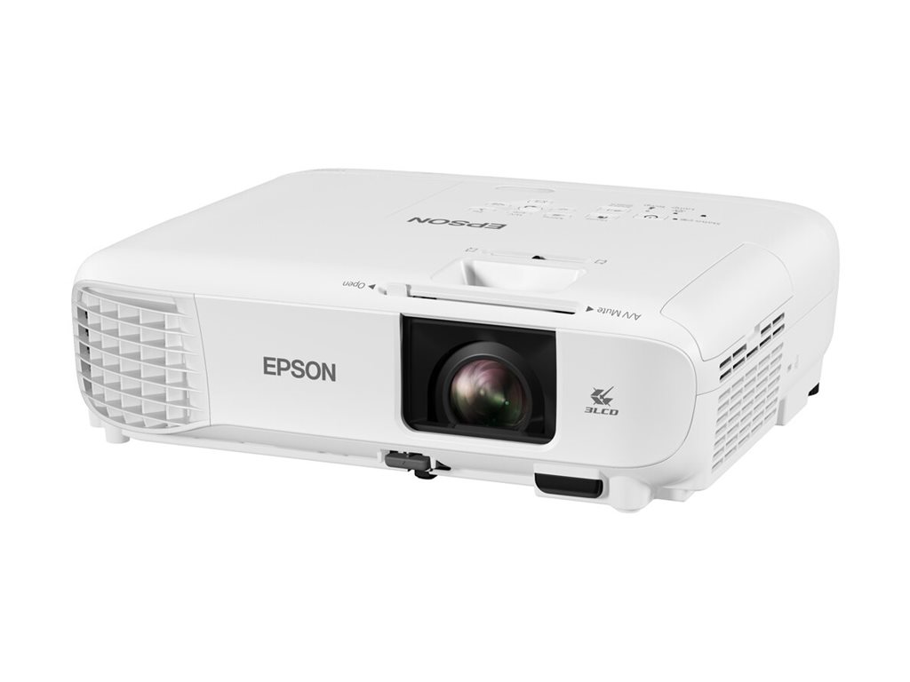 Epson EB-W49 - 3-LCD-Projektor - tragbar - 3800 lm (weiß)