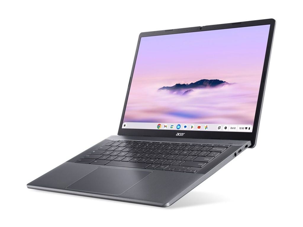 Acer Chromebook Plus 514 CB514-3HT - AMD Ryzen 3 7320C / 2.4 GHz - Chrome OS - Radeon 610M - 8 GB RAM - 128 GB SSD - 35.6 cm (14")
