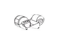 Brother RBFA1BK - Schwarz - 15 mm x 300 m - Farbbandkassette