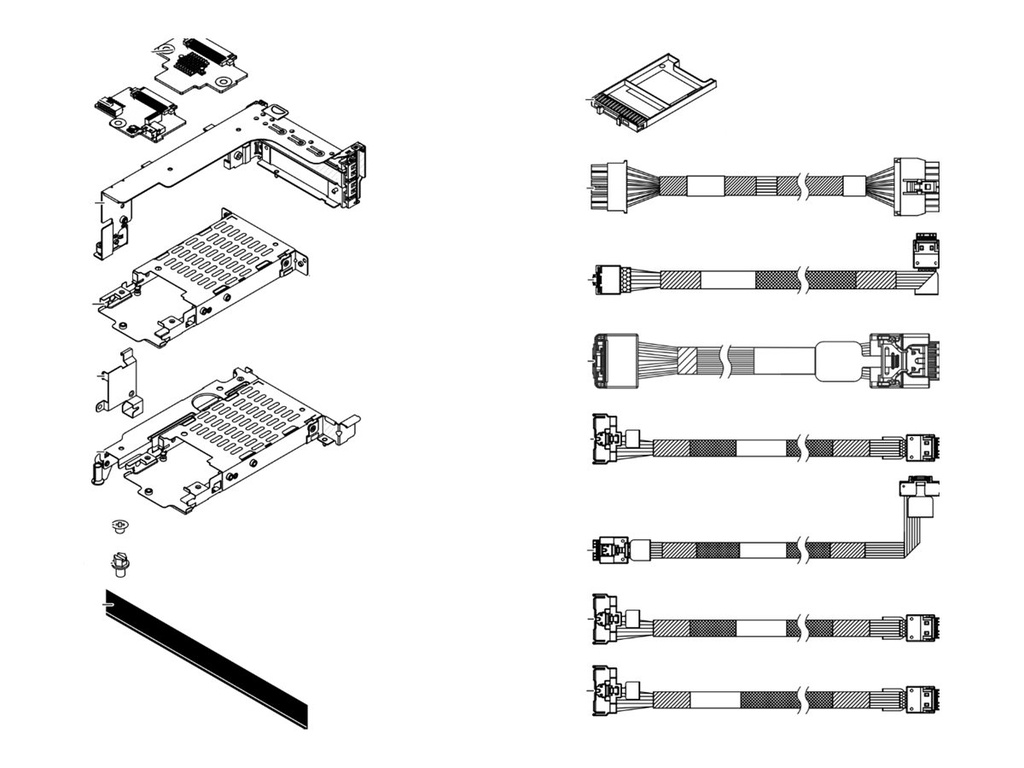 Lenovo ThinkSystem SR650 V3 7mm SATA/N - Serial ATA