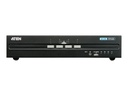 ATEN KVM-Switch 4-fach Audio/HDMI USB Secure Dual Display - KVM-Umschalter - 4-Port