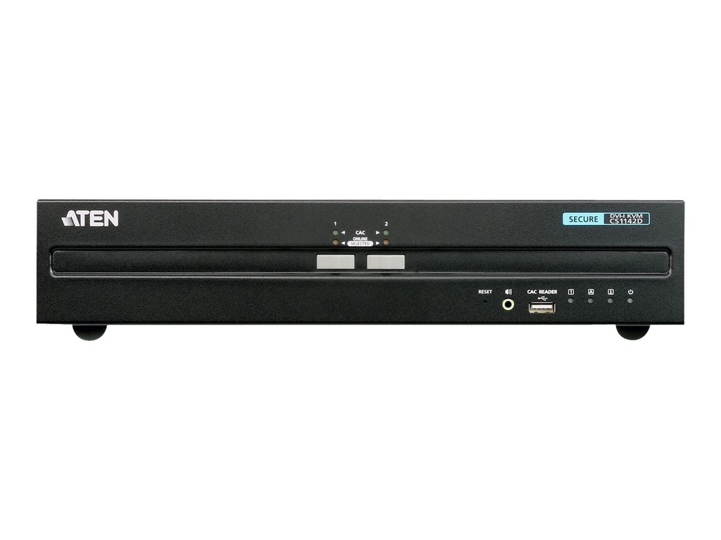ATEN CS1142D - PSS PP v3.0 Compliant - KVM-/Audio-Switch