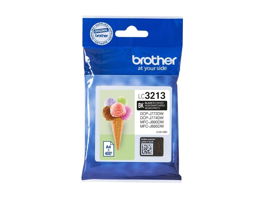 Brother LC3213BK - Schwarz - original - Tintenpatrone