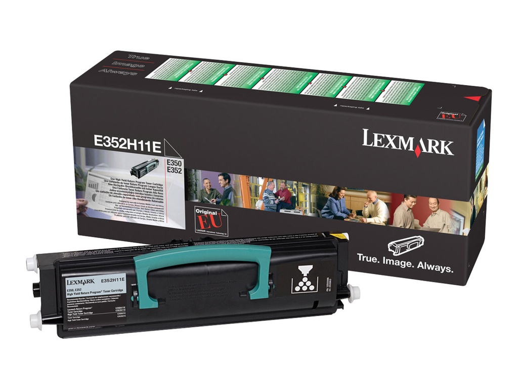Lexmark Hohe Ergiebigkeit - Schwarz - original