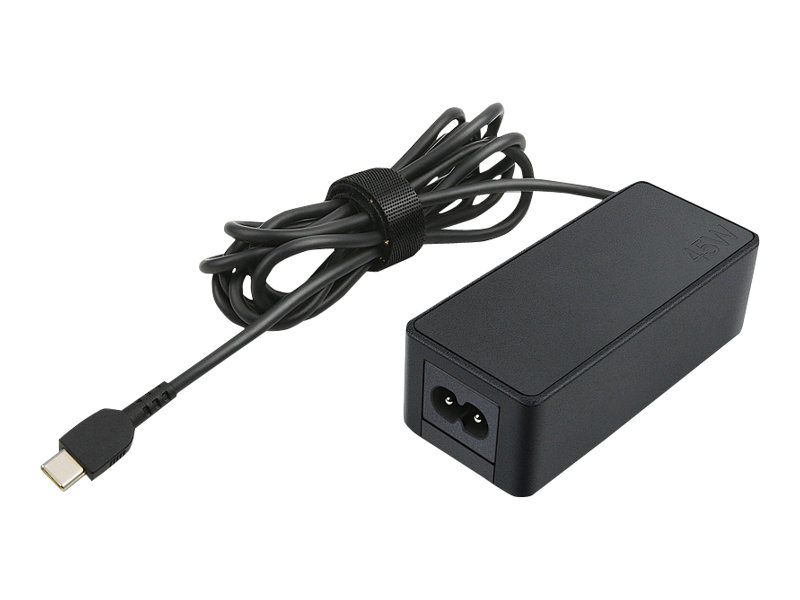 Lenovo 45W Standard AC Adapter (USB Type-C) - Netzteil - Wechselstrom 100-240 V - 45 Watt - für Lenovo 100e (1st/2nd Gen)