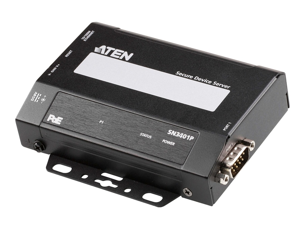 ATEN SN3401P - Geräteserver - mit PoE - 1 Anschlüsse