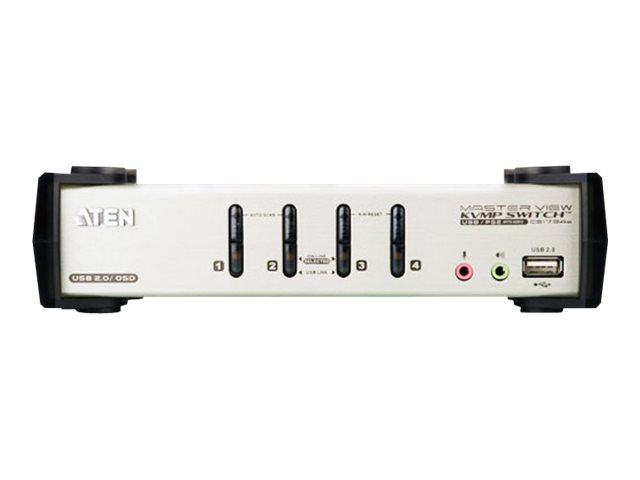 ATEN CS1734B - KVM-/Audio-/USB-Switch - 4 x KVM/Audio/USB