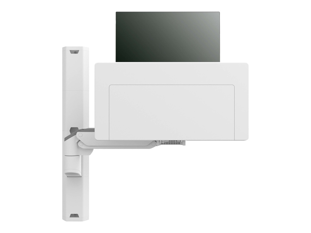 Ergotron CareFit Combo System - Befestigungskit (Gelenkarm, Tastatur-Tablett, Wandhalterung, Laufschienenadapter, Laufschienenhalterung, Wandschiene 34", Wandschienenabdeckungen)