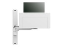 Ergotron CareFit Combo System - Befestigungskit (Gelenkarm, Tastatur-Tablett, Wandhalterung, Laufschienenadapter, Laufschienenhalterung, Wandschiene 34", Wandschienenabdeckungen)