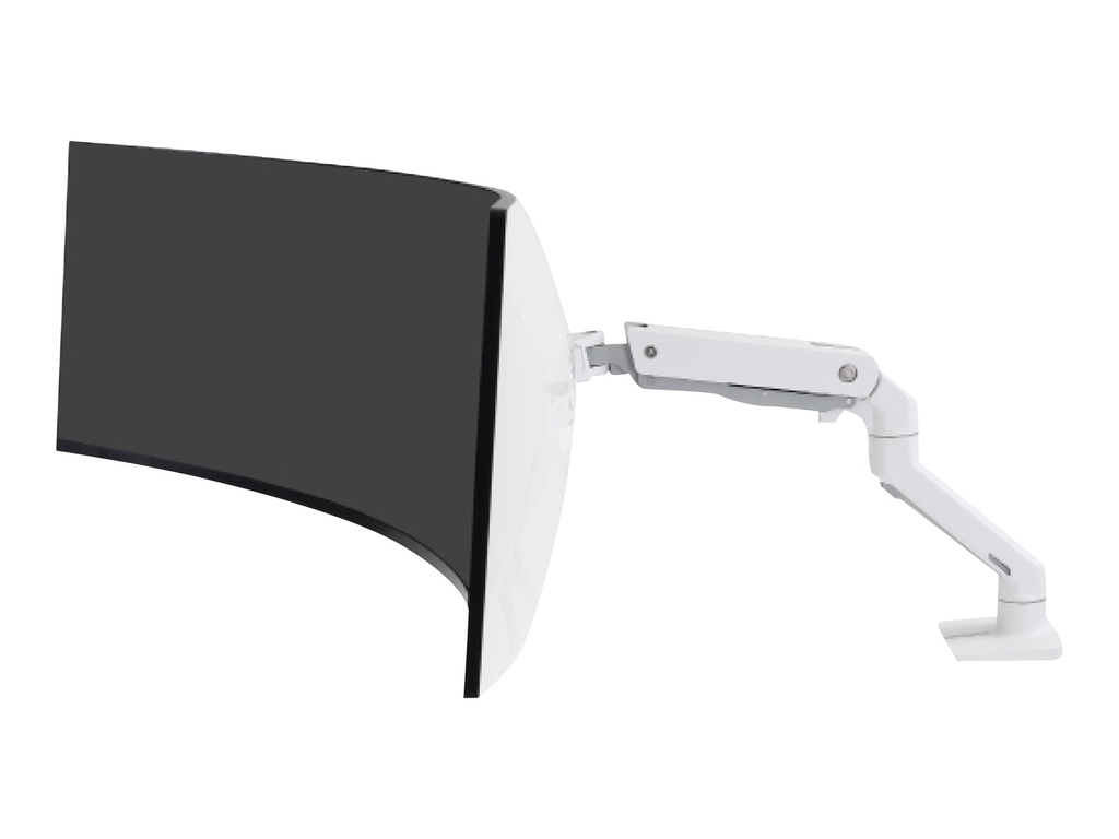 Ergotron HX Desk Monitor Arm with HD Pivot White